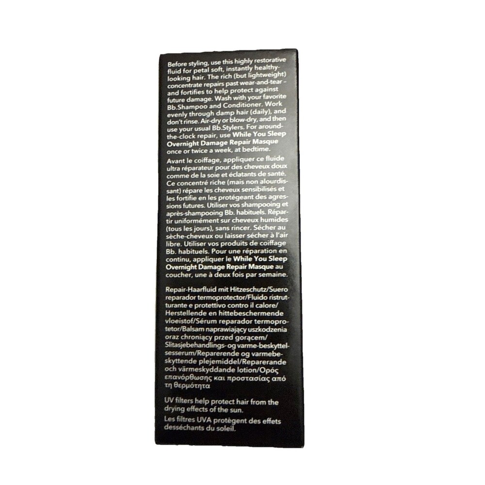 Bumble And Bumble ~ Bb. Save The Day Daytime Protective Repair Fluid 3.2 Oz $49 - Picture 4 of 4